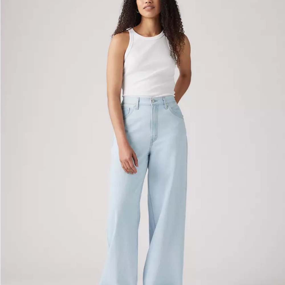 Levi’s Cinch Baggy Wide Leg Jeans